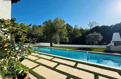 San Luis Obispo House | 3 Bedroom Spanish Style Ranch Retreat with Pool