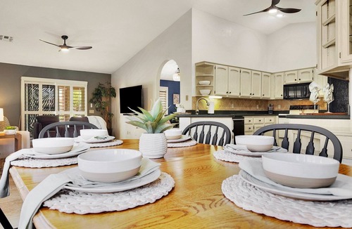 Palo Verde House | 3BR Sun Lakes Home w Pool, Hot Tub, Patio, and Golf Nearby