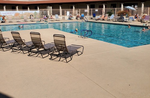 Carriage Manor House | 55 + Resort - Carriage Manor - 1 bedroom, 2 bath, Great room plan