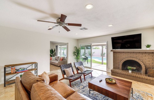 Paradise Valley Village Cottage | 6 Mi to TPC Scottsdale: Family Escape w/Fire Pit!