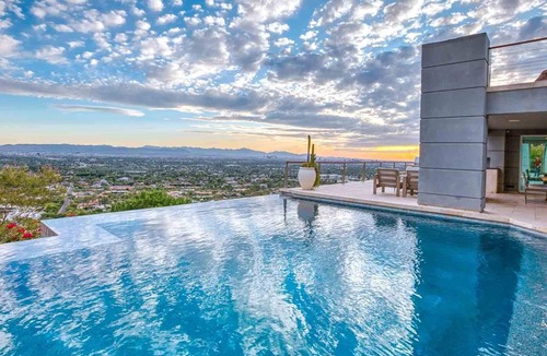 Red Rock North House | 9BR Private Camelback Estate - Infinity Pool, Spa, Private Theater & Views