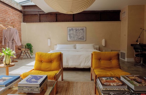 West Hollywood Bed & Breakfast | A Designer's Brick-and-Steel Loft in the Center of West Hollywood