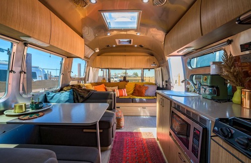 Valle House | Airstream w/ Private Hot Tub (Unit E) - 5 Person Airstream with Private Hot Tub