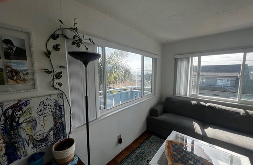 Seabright Apartment | Beach Hideaway Ocean Views + Walk to restaurants, water activities and more!