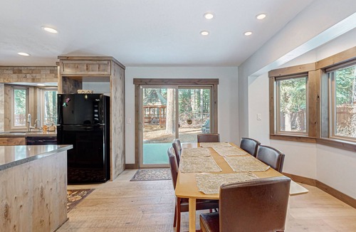 South Lake Tahoe House | Beautiful home with private hot tub, gazebo, and gas fireplace