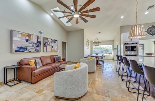 Desert View Village House | Casa Luna | Cave Creek, AZ | 8BR w/Pool, Hot Tub | Sleeps 20 | Pet Friendly