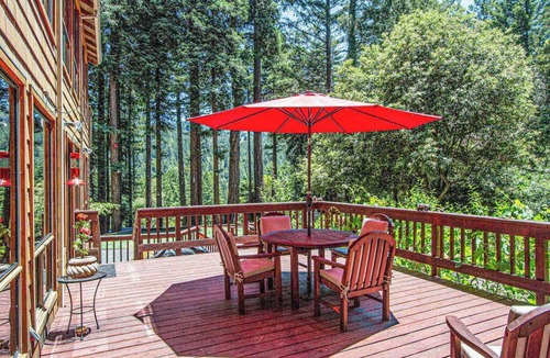 Cazadero House | Cazadero mountain hot tub cabin in the redwoods