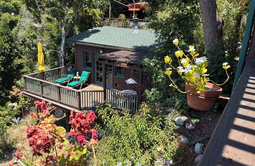 Hollywood Heights Cabin | Charming furnished "Tree House" in the Hollywood Hills with views and parking.