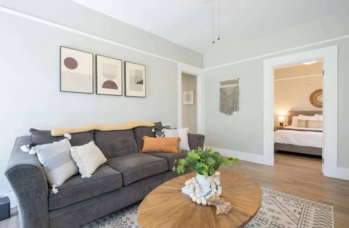 Little Italy Apartment | Chic Little Italy Apt | Balcony | Walk Everywhere!