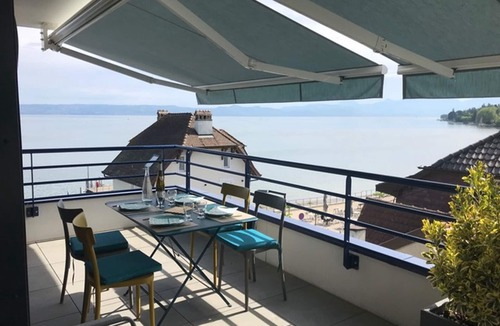 Publier Apartment | Comfortable 1-bedroom apartment near beach and lake with garage