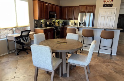 Anthem House | Country Club Home : Heated Pool with Spectacular Mountain & Golf Views