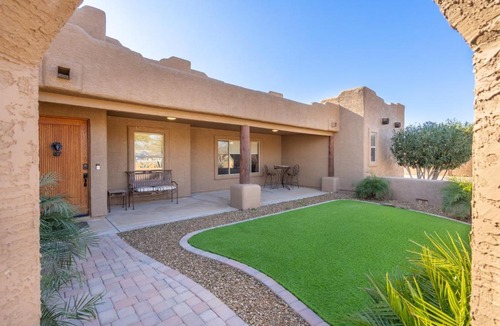 Desert Hills House | Cozy quiet home BBQ Pool Outdoor entertaining