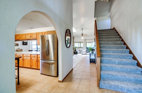 Iron Springs House | Deck + Gas Grill: Mtn-View Prescott Retreat!
