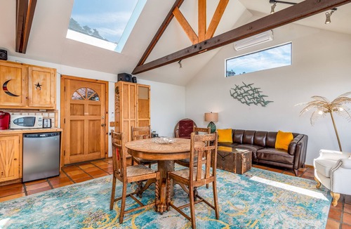 Gualala Cottage | Dog-friendly, ocean-view cottage with private hot tub, deck, & free EV charger