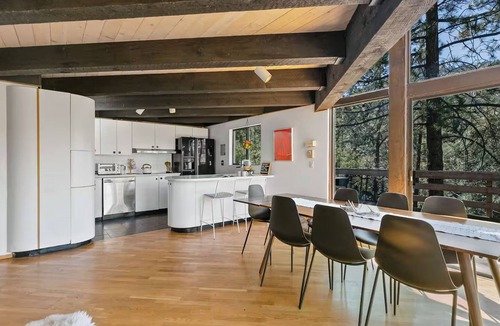 Pine Mountain Club House | Enchanted Forest A-Frame, Sauna, Hiking, Stars!