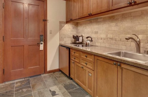 Olympic Valley Condo | Everline Resort and Spa Fireplace Suite Valley View