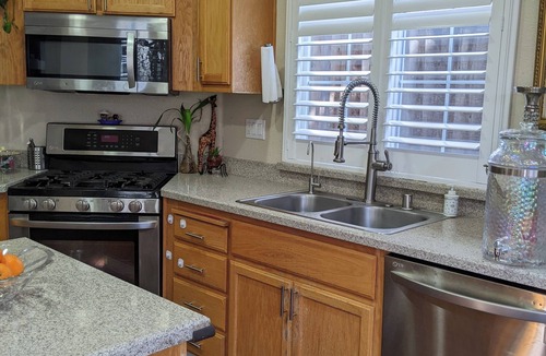 San Pablo House | Executive home close to Keller Beach & Point Pinol shoreline extended stay