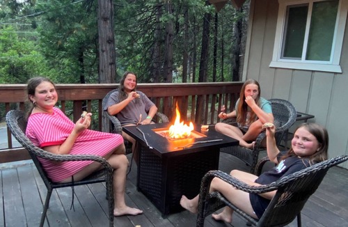 Cold Springs Cabin | Family Cabin Near Pinecrest Lake-Game Deck + Firepit!