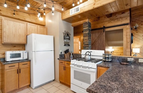 Prescott House | Family Fun Log Cabin in the Pines - Game Room + Slide