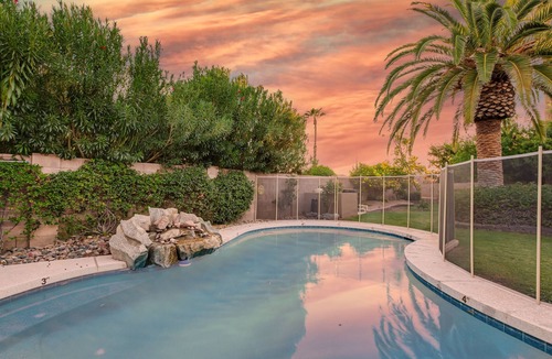 Paradise Valley Village House | Fantastic home with private heated pool, grill, Ping-Pong & enclosed backyard