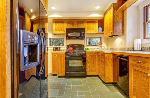Sea Ranch House | Forested home with deck & grill on the golf course, dogs welcome