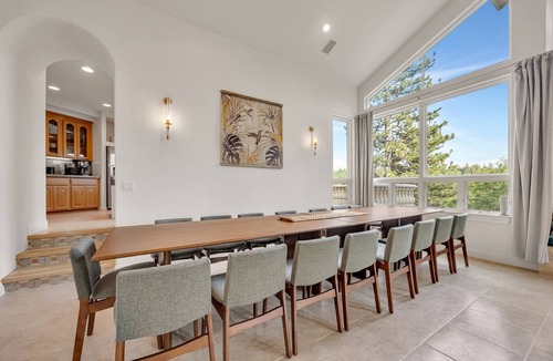Nevada City House | Gaia Home: Luxury Forest Escape: Hot Tub, Game Room & Bar