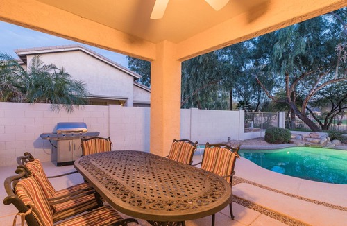 Legacy House | Golf Front Home with Mountain Views, Heated Pool, Fun Game Room, BBQ, VR Tour