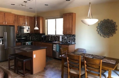 Pebblecreek House | Great Palm Valley home with private heated pool/spa in quiet neighborhood