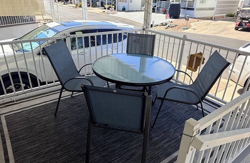 Happy Trails House | Happy Trails 55+ Resort with 2 Bedrooms & Golf Cart