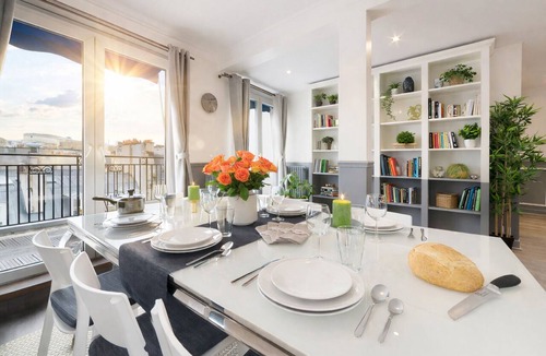 Ternes Apartment | Horizon House - Private rooftop and panoramic view