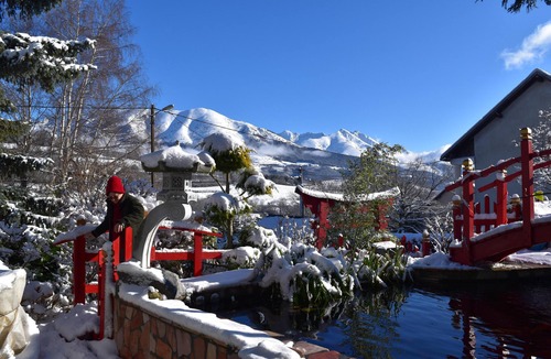 Pierre-Chatel Villa | Japanese spring, La Mure, les Écrins, Monteynard