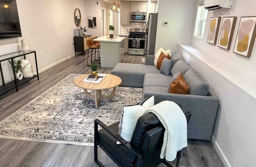 Downtown Sacramento Apartment | King-Sized Luxury Furnished Space- Downtown Sac!