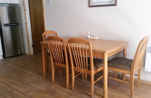 Peninsula Village Cabin | Lakeside cabin, remodeled, cozy, pet friendly with boat launch & free boat slip.