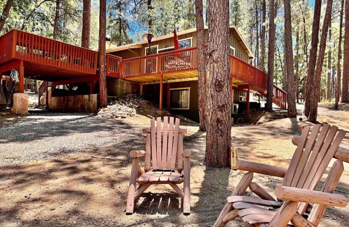 Groom Creek Cabin | Lazy Bear Cabin- BBQ* FirePit* Goldwater Lake*