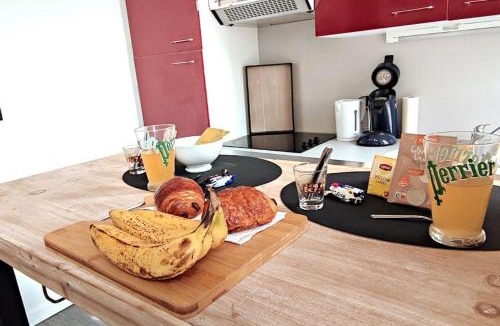 Castelnaudary Apartment | Le Cocon Zen - Balcon -Bureau - Centre-ville