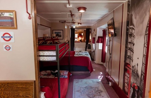 Nice Bed & Breakfast | London Calling Railroad Caboose Cabin
