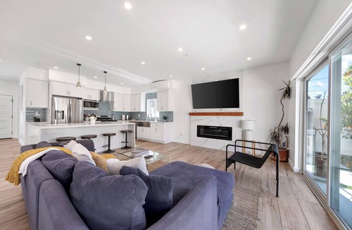 Mid City House | Lux 5BR Retreat: Pool & Firepit + Private Rooftops