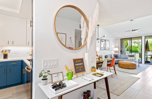 Indian Canyon Condo | Luxe South Palm Springs Condo with Spectacular Views, Work-From-Home Oasis
