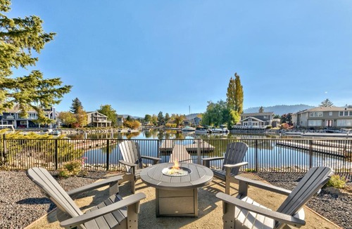 Tahoe Keys House | Luxury Keys Living: 3BR Pool Boat Dock & BBQ