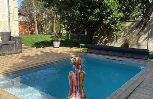 Victor Hugo - Saint-Augustin House | Maison Pierre 3 bedrooms with swimming pool Bordeaux Near Stade Chaban Delmas