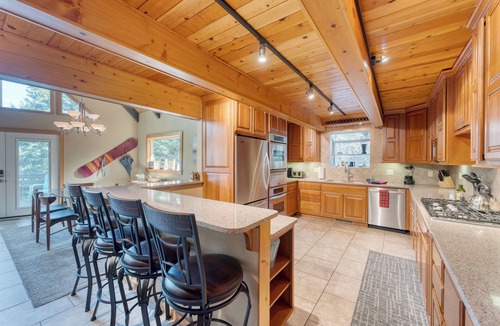 Tahoma Cabin | Majestic Entertainers Home w/Pine Tree Views | Ember by AvantStay