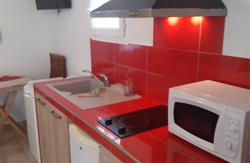 Porto-Vecchio Villa | Mini villa studio cosy 19 m2 for 2 persons clim swimming pool, sea and mountain view