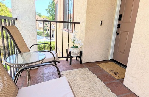 Mira Mesa Condo | Modern Poolside 2-bd 2-ba Condo with Balcony