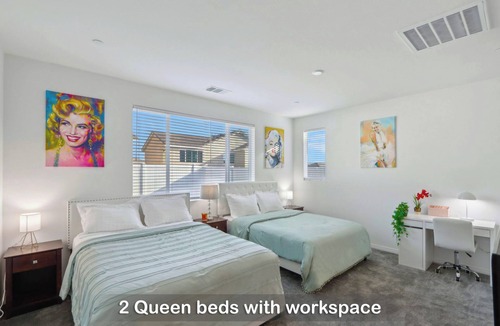Hemet House | Mountain View 4-Bedroom House in Menifee, Spacious, Ranch-Style, 12 Guests Max