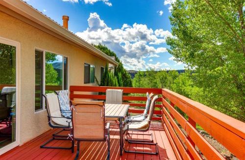 Prescott House | Mountain-View Deck: Pet-Friendly Home in Prescott
