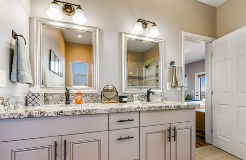 Prescott House | Mountain view home with balcony, WiFi, washer/dryer, and central AC