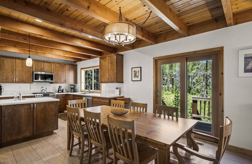 Truckee House | Mountain View Retreat | Guest Passes, King Suite, Desk, Near Lake & Trails