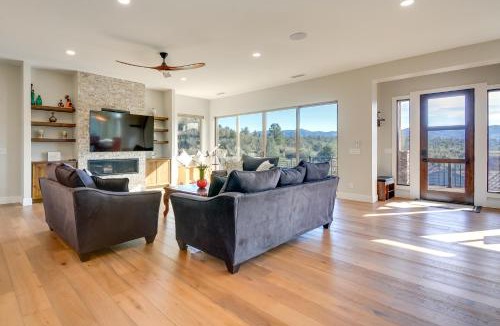 Lynx Mountain View Estates House | Mtn-View Gem w/Game Room & Fire Pit in Prescott!