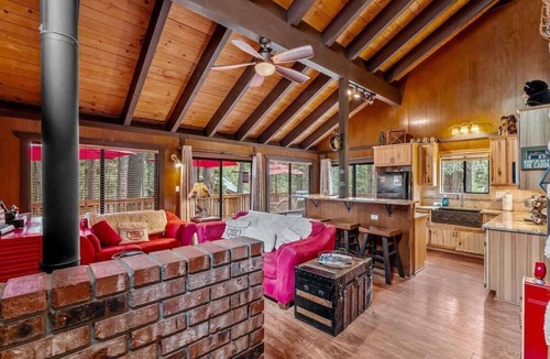 Homewood Cabin | New Listing - Delightful Stay at 1st Cabin with Wood Stove. Sleeps 10!