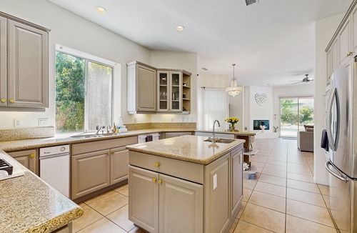 Versailles House | Oasis-style, dog-friendly home w/a furnished patio, yard, private pool, & spa